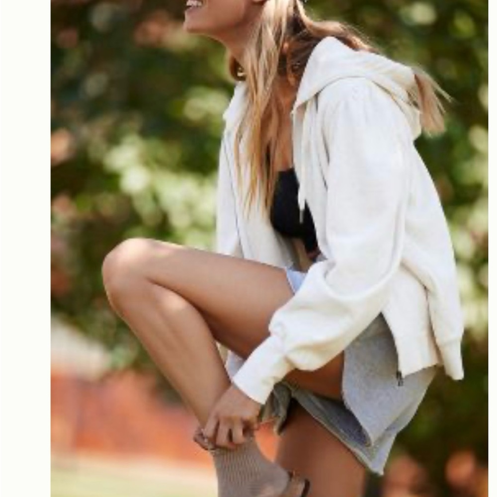 Anthropologie Zip Up Hoodie